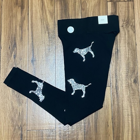 RARE PINK VS SILVER BLING DOG LEGGINGS
HTF NWT - Picture 2 of 5